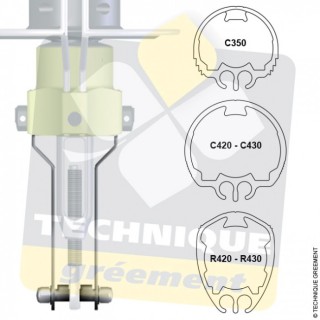 Latte Pour Enrouleur Profurl C350-420-430/R420-430