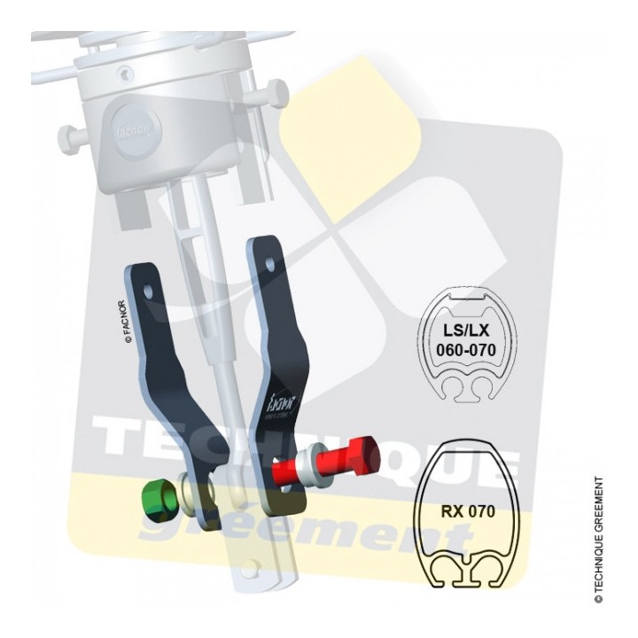 Lattes Pour Enrouleur Facnor LS/LX060-070/RX70