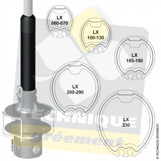 Option Avale Ridoir - Pour Enrouleur Facnor LX