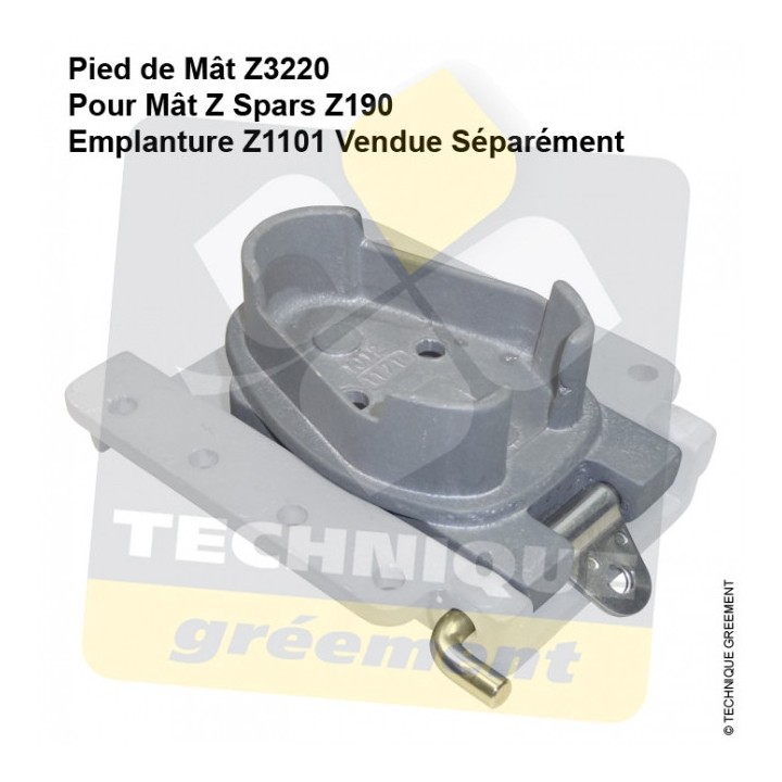 Pied Z190 A Bascule - Z3220