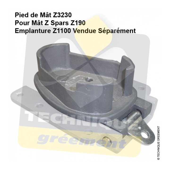 Pied Z190 A Bascule - Z3230