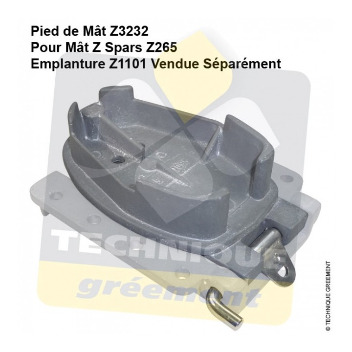Pied Z265 A Bascule - Z3232