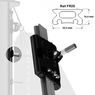 Rail de Guindant Chariot de Lattes de GV FL30 Torlon M10