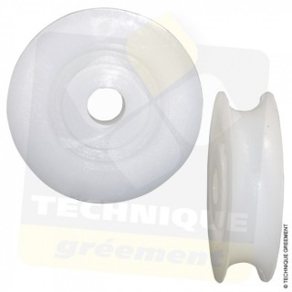 Réa Polyester Ø45x13x8mm Z Spars