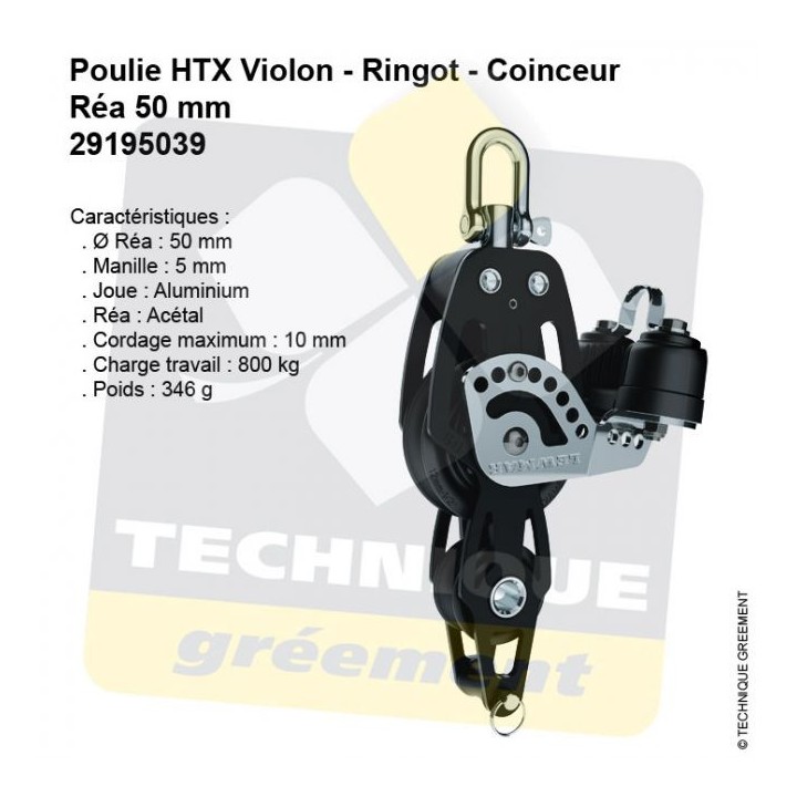 Poulie HTX Violon Ringot Coinceur