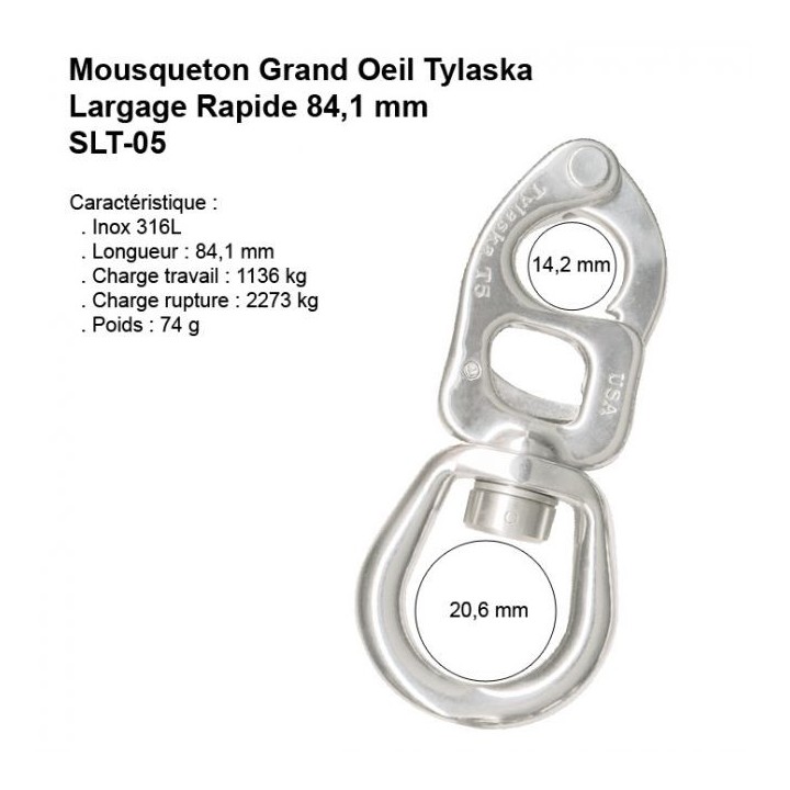 Tylaska Mousqueton Drisse Grand Oeil