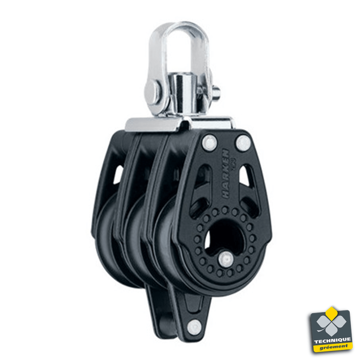 poulie-triple-emerillon-ringot-carbo-air-345-harken-technique-greement