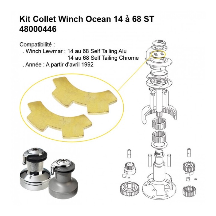 Collet Ocean (Paire)