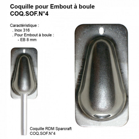 EMBOUT CROCH. SIL MARRON (1PR)