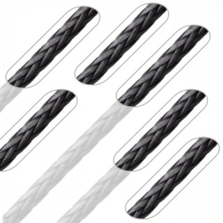 Tresse M-Rig Max D12 - DM20 Pur - Noir