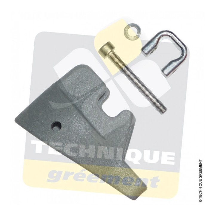 Embout 3802 pour barre de flèche Z95 - Gréement Continu